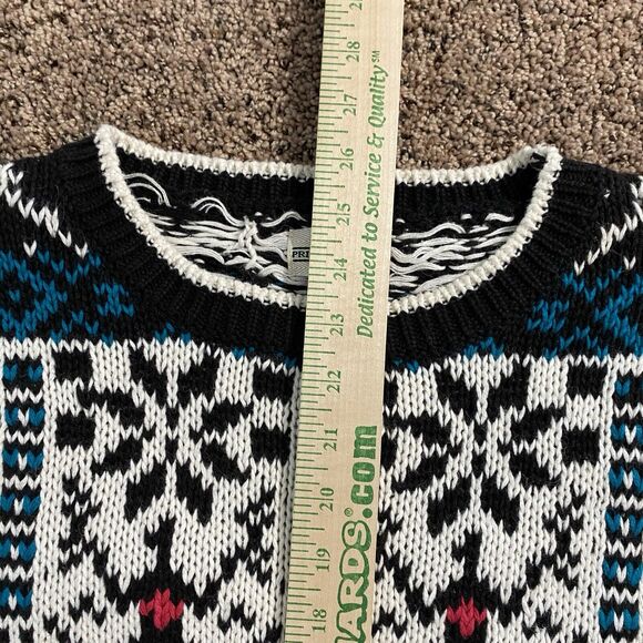Vintage Prides Landing 90s Colorful Geometric Abstract Crewneck Sweater Size XL - Picture 6 of 6